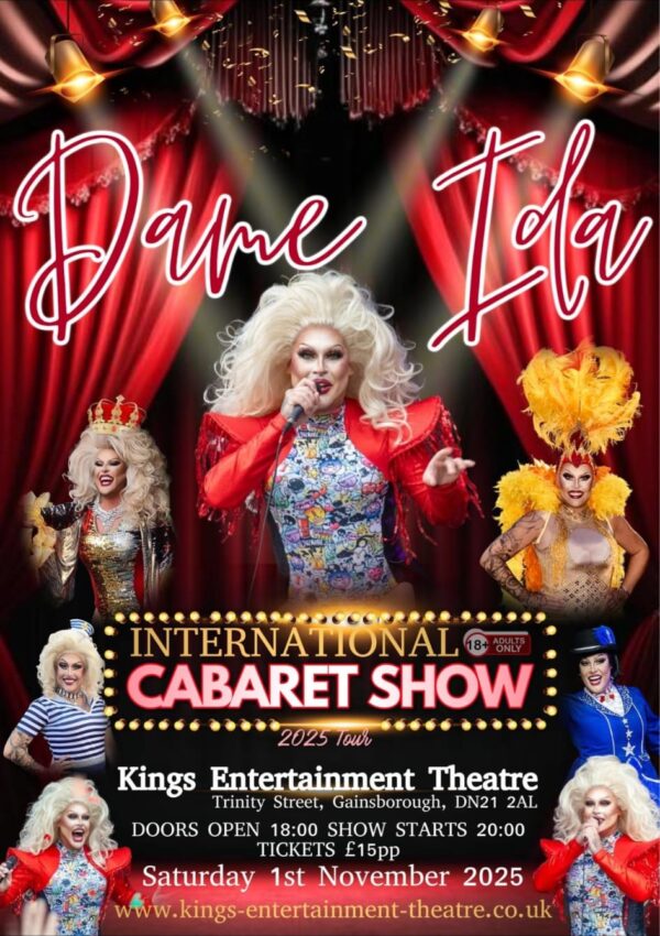 Dame Ida International Cabaret Show 1st November 2025