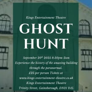 Ghost Hunt 20th September