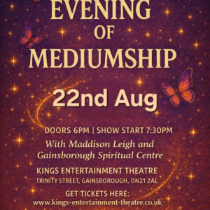 An evening of Mediumship 22nd August